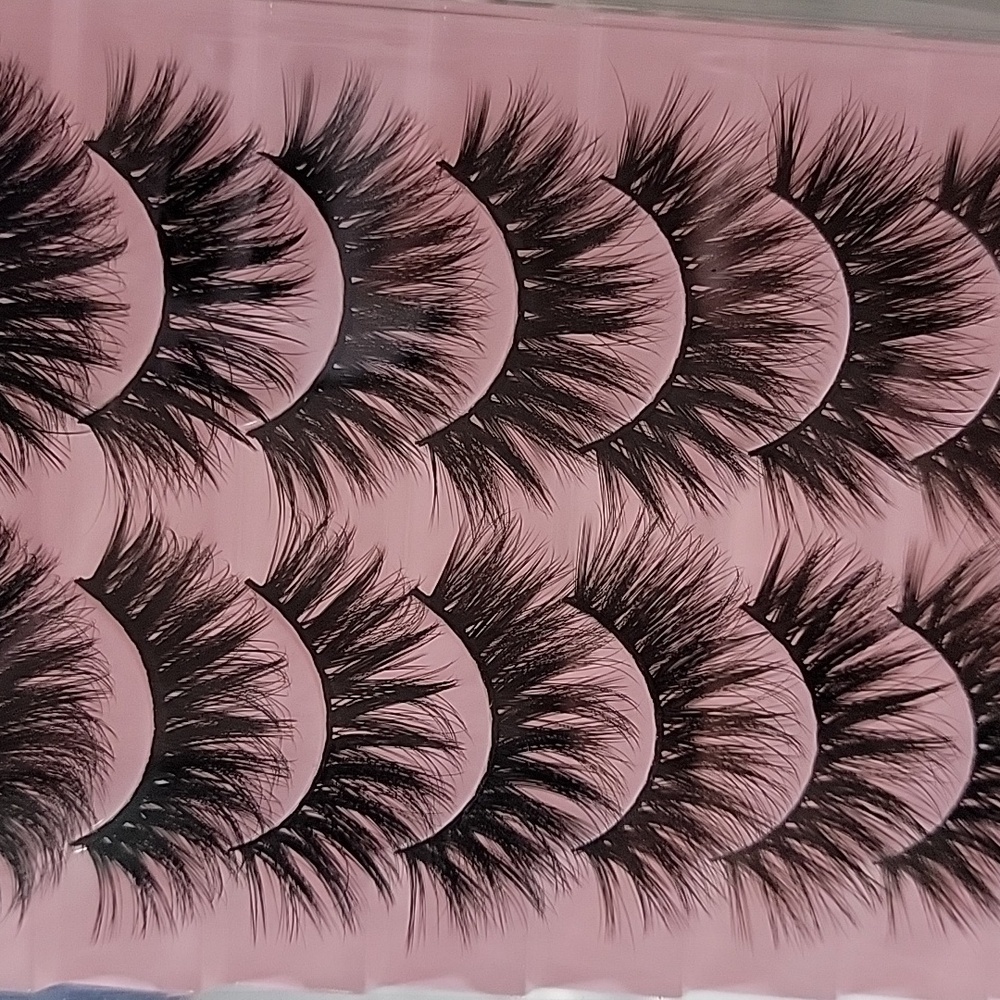 False eyelashes, 10 pairs